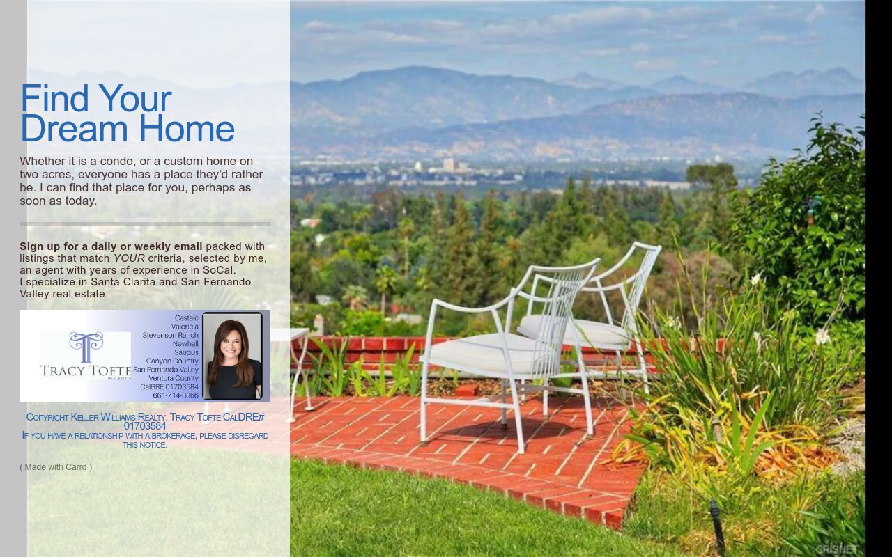 Find Your Dream Home With Tracy